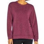Orvis Purple Fleece Lined Pullover Crewneck Sweatshirt M Photo 0