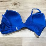 Aerie Jacklyn Blue Lace Trim Bra Women’s 36B Photo 2