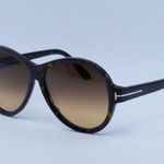 Tom Ford  SUNGLASSES FT1033 52F Dark Havana / Gradient Brown Photo 4