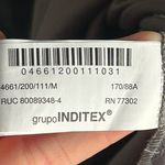 ZARA Strapless Gray to Black Ombre Formal Special Occasion Ruched Maxi Dress Photo 8