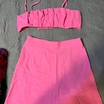 SheIn Pink Two Piece Set Photo 1