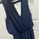 One Clothing Navy Romper Photo 3