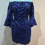 Oh Polly Dark Romance Dress Satin  Plunge Ruched Mini Photo 0