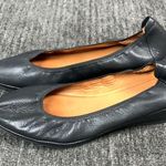 Gentle Souls  by Kenneth Cole Black Leather Wedges Size 10M Photo 1