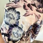 Vera Wang Simply Vera  Blue Purple and White High Low Dress - Size: Medium Photo 8