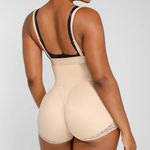 Shapellx open bust shaping brief Tan Size 3X Photo 1