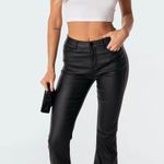 Edikted leather pants flare Photo 0