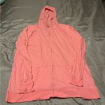 Maurice's Pink Hooded Zip-Up Jacket Photo 0