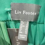 Liv Foster Printed Jacquard Tiered Gown Purple Multi Size 6 NWT Vacation Ready Photo 5