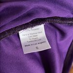 Lucy in the Sky Deep Purple Ruched Mini Dress Photo 4