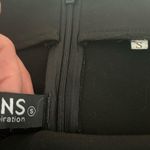 Black & Silver Grommet Lace Up Mini Skirt Photo 4