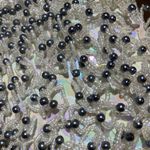 Vintage Beaded Purse #14 Silver Photo 6