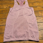 ZYIA Active Women's Pink Heathered Seamless Racerback Tank Top Size M Size M Photo 0