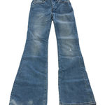 Pilcro Jeans Womens 27 Light Blue‎ Flare Bootcut Denim Stretch Grunge Blue Photo 0