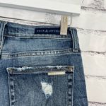 Rock & Republic Dark Wash Straight Leg Jeans Mid Rise Distressed 28x26 Y2K Denim Photo 9