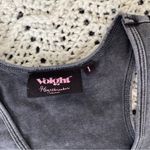 Voight by Valentina Making Boys Cry Rhinestone Y2K Crop Tank Washed Blac… Black Photo 2