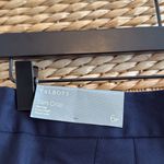 Talbots NWT  Slim Crop Navy Mid-Rise Woven Career Dress Pant Trouser, 6P Photo 5