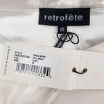 Retrofête Retrofete Vivy Mini Skirt in Ivory Size Medium NWT Photo 4