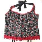 Frederick's of Hollywood  halter floral corset 42 Photo 0