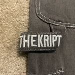 The Kript Women’s  Carpenter Denim Jeans Pepper Black-Gray Size XS Photo 7
