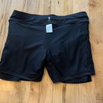 Ideology 🆕  Women’s Plus Size Tiered Pull On Black Skort - NWT Photo 9