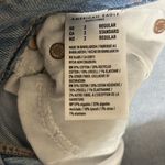 American Eagle  Blue Distressed Super High Wide Leg Jeans(Size 2) Photo 10