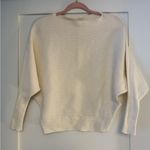 Philosophy XS  White Boatneck Sweater Photo 0