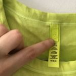 SKIMS Soft Lounge Cotton Rib Tank Dress in Daffodil Yellow Size Medium Photo 3