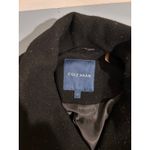 Cole Haan  wool cashmere black coat womens 2 quiet luxury Photo 4