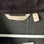 Soft Surroundings NWT  Opari Tunic Sweatshirt Charcoal Top V16 Photo 4