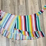 Karlie boutique wrap colorful rainbow skirt sz small. Photo 4