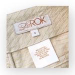 Bermuda new La Rok ༄ Gold Lurex Thread Knit Dressy Cargo  Shorts ༄ Creamy White 8 Photo 5