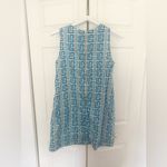 Olivia James the Label Ellie Tank Dress Sleeveless Shift Dress Blue White Size M Size M Photo 7