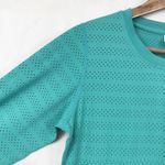 ZYIA Active Womens Chill Tee Shirt Medium Athleisure Gym Workout Activewear Chic Green Photo 2