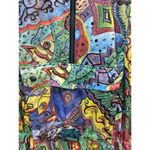 Vintage Roffe Tropical Fish Womens Ski Jacket Snowboard Pullover Parka Artsy Size L Photo 2