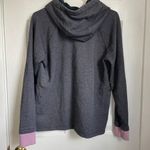 Under Armour grey Threadborne logo graphic funnel neck hoodie Photo 3