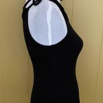 Old Navy women XS brand new one shoulder tank top black Photo 3