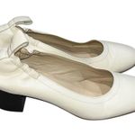 Everlane Ivory Leather Day Heel Pumps Shoes size 6 Photo 4