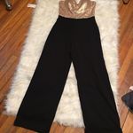 City Triangles Strapless no slip grip GOLD Sequin Jumper Photo 1