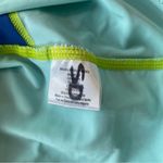 Pearl Izumi  Teal and Navy with lime stitching Tank Top size M Photo 4