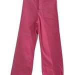 ZARA  Pink Jeans Wide-Leg High-Waisted Photo 0