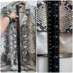 Elizabeth and James Silk Shell Fully Lined Pocket Lightweight Blazer Size Large Photo 10