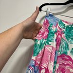 Celamod Paris Womens Skirt Set 38‎ Floral Bright Two Piece Vintage Medium Mini Pink Photo 12