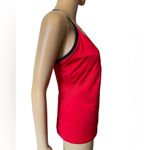 K-Swiss Y2K Red Cream Black Athletic Athleisure Tennis Sweat Wicking Tank Top Photo 2