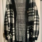 Hem & Thread Plaid Oversized Cardigan  Photo 0