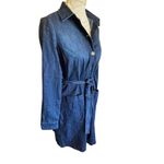 Style & Co  Dark Wash Denim Belted Dress Size Small-NWT Photo 5