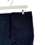 Talbots Chatham Ankle Navy Blue Pants Side Zip Office Business Hi Rise Women 16 Photo 3