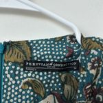 Peruvian Connection  Calico Rose Mini Dress Size: M Photo 4