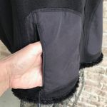 Storm Creek Black Vest Moonlight Faux Fur Vintage Size L Photo 6