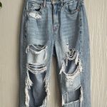 American Eagle  Highest Rise Mom Jean Women’s 000 Distressed Photo 1
